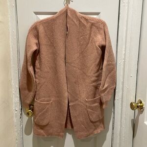 100% cashmere cardigan with pockets
